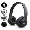 P47 Wireless Headphones | Bluetooth Foldable Headset | Stereo Sound | FM Radio & TF Card Support | Built-in Microphone