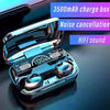 M10 Damix V 5.3 Bluetooth Wireless Earbuds with LED Display, Touch Control, and Long Battery Life