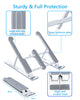 Plastic Foldable & Portable Laptop Stand | Lightweight Adjustable Laptop Holder | High-Quality ABS