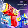 Kids Bubble Gun with LED Light & 100ML Solution