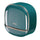 Dark Green | Self-Adhesive Wall-Mounted Luxury Soap Holder with Lid and Drainage Tray