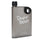 Black Ultra Slim Notebook Style Water Bottle 380ml | Portable Memo Bottle for Travel, School & Office
