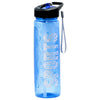 Blue Stylish Water Sport Bottle 1000ml with Straw | Leakproof BPA-Free Hydration Bottle for School, Gym & Travel