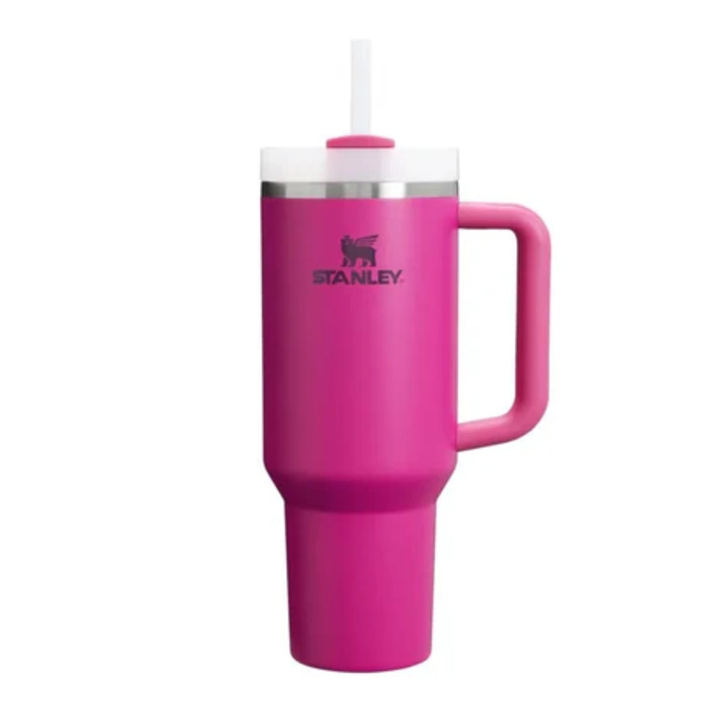 Pink 40 Oz Stainless Steel Tumbler | Leak-Proof Vacuum Insulated Travel Mug | Hot & Cold