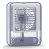 Portable USB Air Cooler Fan – 3-Speed, Mist Spray, Rechargeable | Random Color