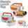 Portable Electric Heating Lunch Box with Leak-Proof Design & Soup Tray