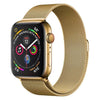 Gold | Apple Watch Milanese Magnetic Loop Strap | Stainless Steel Band  | 42mm / 44mm / 45mm