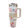 White Insulated Tumbler | H2.0 Style 1.18L Limited Edition Double Wall Vacuum Insulated