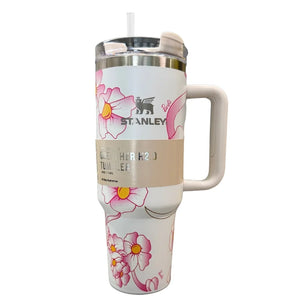 White Insulated Tumbler | H2.0 Style 1.18L Limited Edition Double Wall Vacuum Insulated