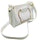 White Elegant Cat Handle Handbag for Girls & Ladies | Stylish Shoulder & Crossbody Bag with Gold Accents | Adjustable Strap