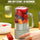 Crusher Juicer 2-in-1 Mini Portable Blender | USB Rechargeable | 6-Blade High-Speed Juicer | Random Color