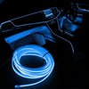 Ice Blue Neon Light 2m El Wire for Car Dashboard