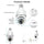 Speed-X Bulb Camera 1080P WiFi 360° Panoramic Security Camera  | Night Vision & Two-Way Audio