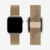 Gold | Apple Watch Milanese Magnetic Loop Strap | Stainless Steel Band  | 42mm / 44mm / 45mm