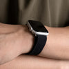 Black | Apple Watch Milanese Magnetic Loop Strap | Stainless Steel Band  | 42mm / 44mm / 45mm