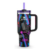Black Stylish Insulated Tumbler | H2.0 Style 1.18L Limited Edition Double Wall Vacuum Insulated