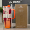 Orange Insulated Tumbler | H2.0 Style 1.18L Limited Edition Double Wall Vacuum Insulated