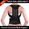 Back Pain Relief Posture Corrector Belt | Adjustable Support for Spine, Shoulder & Lumbar Alignment | XXXL