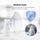 Portable Rechargeable Nebulizer Machine Asthma Inhaler 0.5L for Kids and Adults