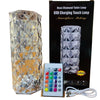 16 Colors Diamond Rose Crystal Touch Lamp | USB Rechargeable Bedside Lamp with Remote