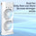 Mini Double Head Mist Fan with LED Light & Humidifier | Portable USB Air Cooler for Home Office Travel