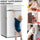 Child Safety Refrigerator Lock | Baby Proof Double Button Fridge Lock White & Grey