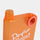 Orange Ultra Slim Notebook Style Water Bottle 380ml | Portable Memo Bottle for Travel, School & Office