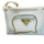 White Elegant Cat Handle Handbag for Girls & Ladies | Stylish Shoulder & Crossbody Bag with Gold Accents | Adjustable Strap