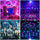 LED Disco Party Lights Crystal Magic Ball 3W RGB | Colorful Projection Lamp for Parties & Events