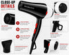 Remington Hair Dryer RM-6002 | 5000W Powerful Hair Dryer with Hot & Cool Air | 2 Speed Settings | Compact Salon Hair Styling Dryer