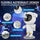 Astronaut Star Projector Night Light | Bring the Galaxy to Your Room | LED Nebula & Starry Sky Projection