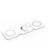3-in-1 Foldable Magnetic Wireless Charger 15W Charging Station for Phone, Smartwatch and Earbuds