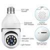 Speed-X Bulb Camera 1080P WiFi 360° Panoramic Security Camera  | Night Vision & Two-Way Audio