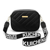 Black Leather Handbag for Girls & Women | Stylish Shoulder & Crossbody Bag | Daily Use & Gift
