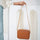 Brown  Leather Handbag for Girls & Women | Stylish Shoulder & Crossbody Bag | Daily Use & Gift