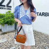 Brown  Leather Handbag for Girls & Women | Stylish Shoulder & Crossbody Bag | Daily Use & Gift