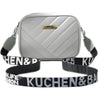 Gray Leather Handbag for Girls & Women | Stylish Shoulder & Crossbody Bag | Daily Use & Gift