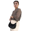Black Luxury Fashion Hand Bag for Girls & Ladies | Stylish Shoulder & Crossbody Bag | Long Strap