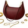 Maroon  Luxury Fashion Hand Bag for Girls & Ladies | Stylish Shoulder & Crossbody Bag | Long Strap