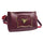 Maroon Elegant Cat Handle Handbag for Girls & Ladies | Stylish Shoulder & Crossbody Bag with Gold Accents | Adjustable Strap