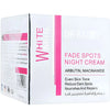 Dr. Rashel White Skin Fade Spots NIGHT Cream | Brightening & Hydrating Night Formula with Arbutin & Niacinamide | Imported