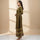 Winter Sussi Silk 3-Piece Suit for Women | Unstitched Plain Shirt & Trouser | Heavy Winter Sussi Shawl |  Olive Green
