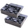 Storage Organizer with Lid | Foldable Drawer Divider | 24 Cells | Non-Woven Fabric | Random Colors
