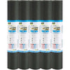 Anti-Slip Fridge & Shelf Mat | Waterproof Washable Liner for Kitchen Drawers Cabinets | Black