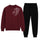 LION Printed Maroon  Tracksuit Sweatshirt & Trouser  | Warm & Comfortable Winter Wear | Large