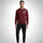 LION Printed Maroon  Tracksuit Sweatshirt & Trouser  | Warm & Comfortable Winter Wear | Large