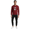 KING Printed Maroon Tracksuit Sweatshirt & Trouser | Warm & Comfortable Winter Wear | Medium