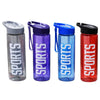 Purple Stylish Water Sport Bottle 1000ml with Straw | Leakproof BPA-Free Hydration Bottle for School, Gym & Travel