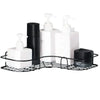 Wall Corner Rack | Multipurpose Kitchen & Bathroom Corner Organizer | Metal Wall Mount Storage Rack