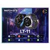 LT-11 GT 3 Smart Watch | 1.3" Touchscreen, Fitness Tracker, Heart Rate & Notifications